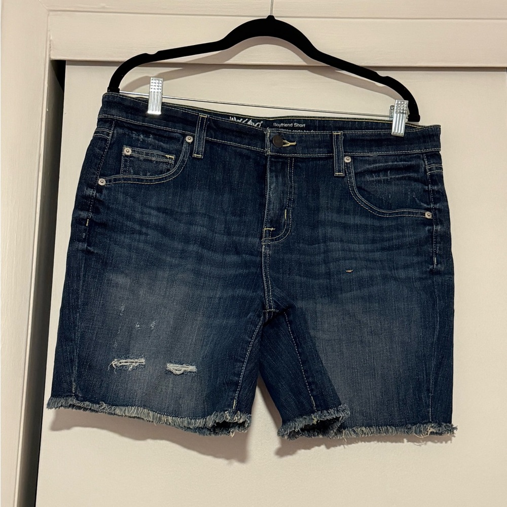 Mossimo Supply Co. Blue Jean Shorts Casual Cutoff Style